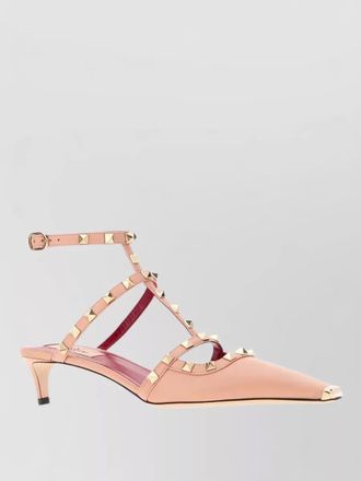 Valentino Garavani leather rockstud mules