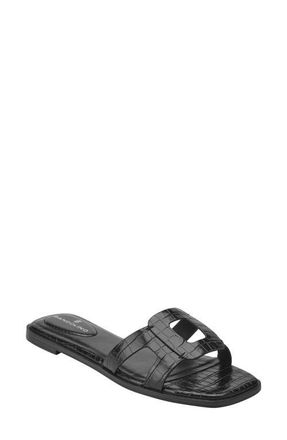 Bandolino Vienma Slide Sandal in Black at Nordstrom, Size 8.5
