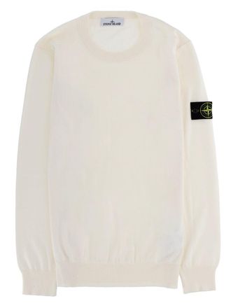 Stone Island Upper Sleeve Patch Sweater