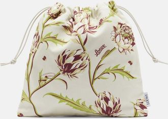 Loewe Paulas Ibiza printed canvas pouch
