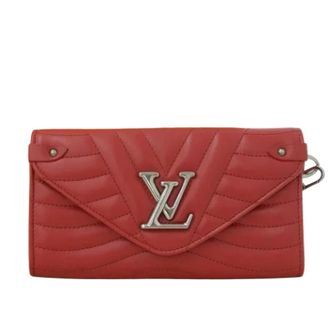 Louis Vuitton Pre-owned Wallets, female, Red, Size: ONE SIZE Pre-owned Leather wallets