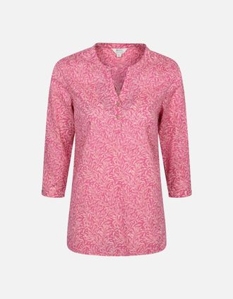 Mountain Warehouse Womens Mountain Warehouse Womens/Ladies Petra Floral 3/4 Sleeve Shirt - Pink - Size: 20