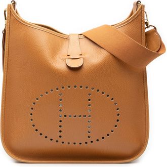 Herm&egrave;s Pre-owned Womens Ardennes Evelyne Gm - Tan Leather - One Size