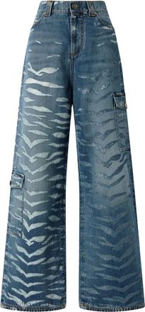 Pinko Jeans con stampa - Blu
