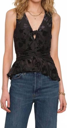 Heartloom Narciso Top In Black