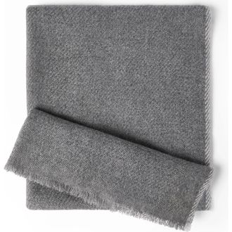 Brunello Cucinelli Cashmere scarf in Medium Grey at Nordstrom