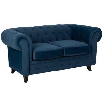 Wanderlust Deco Sof&aacute; azul marino 160x82x76h cm