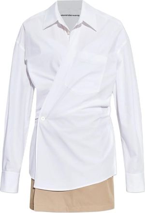 Alexander Wang Abito corto a portafoglio - Bianco