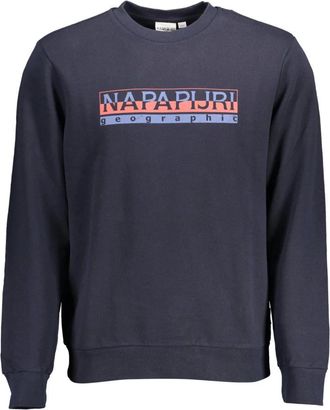 Napapijri Kleding - Heren - Sweatshirts - Blauw - 2XL - Hoodies & sweatvesten