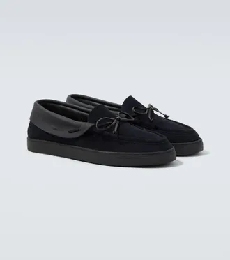 Giorgio Armani Suede loafers