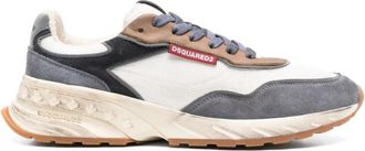 Dsquared2 Witte en Grijze Sneakers - Heren - Sneakers - Veelkleurig - 42 EU - Schoenen