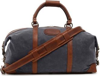 Korchmar Twain 22 Waxed Canvas Weekender in Grey at Nordstrom
