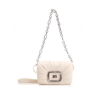 Roger Vivier Viv Choc Mini Bag In Nappa Leather