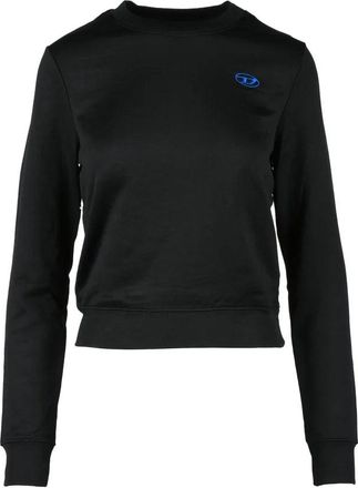 Diesel Black Cotton Nylon Sweatshirt