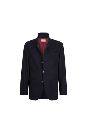 Brunello Cucinelli Blazer-style outerwear in Navy Blue at Nordstrom, Size Xxx-Large Eu