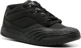 Givenchy 4G-Appliqu&eacute; Nubuck Leather Sneaker - Black