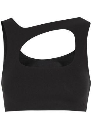 Nike Zenvy Dri-fit Infinasoft Sports bra - Black Grey - Xxs (UK4 / Xxs)