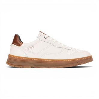 Pikolinos Witte Leren Sneaker Trainers Veterige Sportschoenen - Salinas