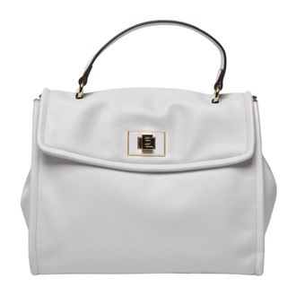 Ermanno Scervino Handbags, female, White, Size: ONE SIZE Flap Treasure Handbag