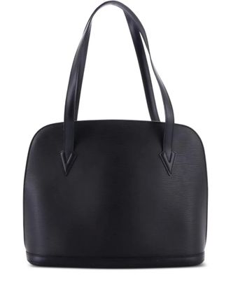 Louis Vuitton Lussac Handbag Epi Leather shoulder bag - Nero