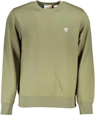 Timberland Katoenen Sweater - Heren - Sweatshirts - Groen - S - Katoen - Hoodies & sweatvesten