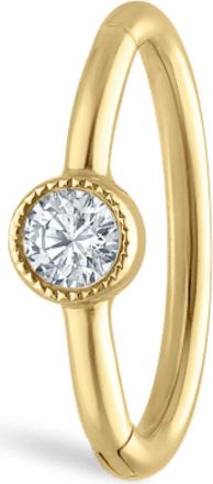 Maria Tash Scalloped Diamond Clicker Earring in 18K Yellow Gold/Diamond at Nordstrom, Size 6.5 Mm