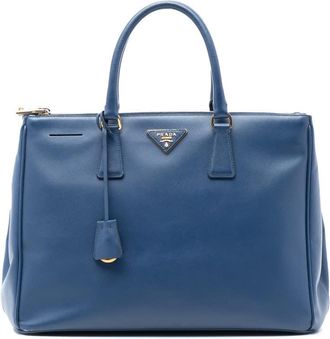 Prada Pre-owned Prada Large Saffiano Lux Galleria Double Zip Tote Ladies 4PTVKRUPD3VEJ6LF