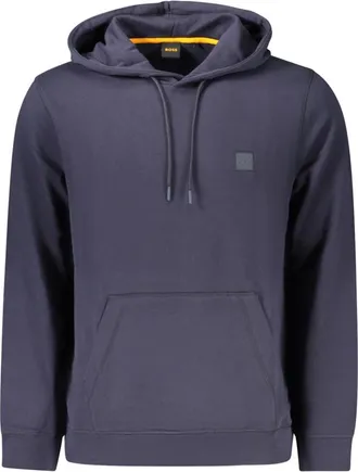 HUGO BOSS Wetalk Hoodie - Heren - Hoodies - Blauw - 3XL - Katoen - Hoodies & sweatvesten