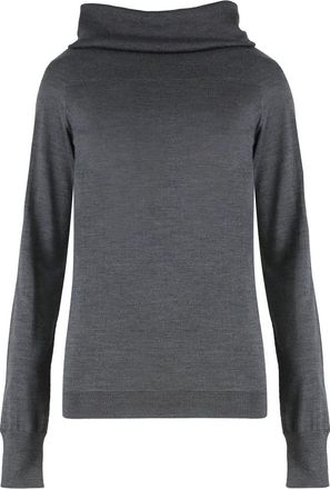 Stella McCartney Truien - Dames - Coltruien - Grijs - L - Truien & Vesten