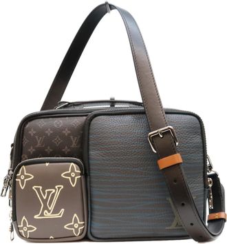 Louis Vuitton Black Monogram Eclipse Shoulder Bag (Pre-Owned)