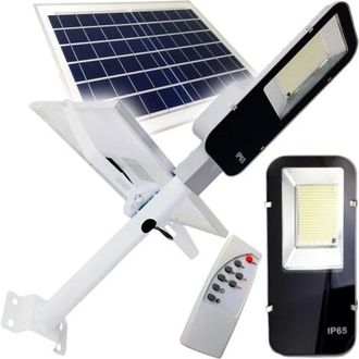 OEM Farola Solar Potente Con Panel Solar De 358 Led + Asa, Ip65, 7000k, Mando A Distancia