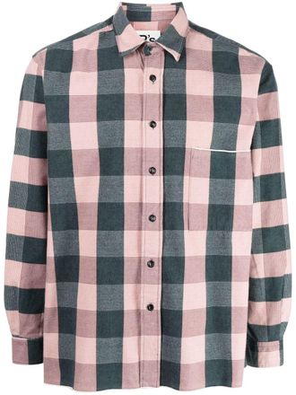President's Camicia a quadri - Rosa