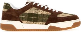 Valentino Garavani Brown Checks Sparry Sneakers