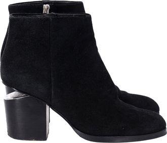 Alexander Wang Gabi Boots in Black Suede