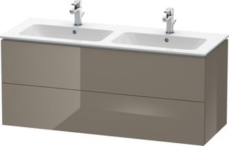 Duravit Duravit - L-cube Mueble De Pared, 2 Cajones, Ancho: 1290mm, Para Me