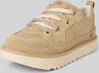 UGG Sneaker mit Label-Details Modell LOWMEL in Beige, Gr&ouml;&szlig;e 42