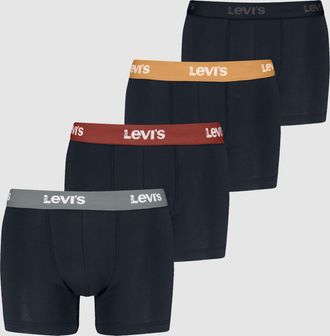 Levi's Repeat Logo Boxer Brief 4 pack - Mens - L - Black