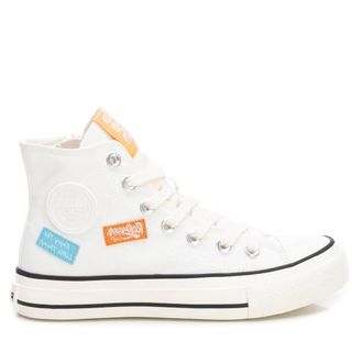 Xti Womens Canvas High-Top Sneakers By XTI