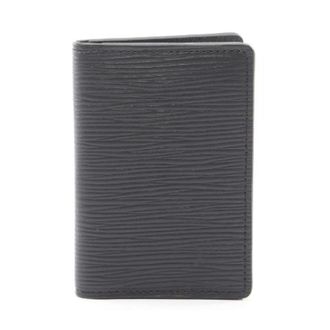 Louis Vuitton Pre-owned Wallets, male, Black, Size: ONE SIZE Pre-owned Organis Poche Epi Leather Card Case