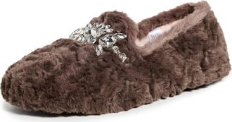 Free People Womens Slumber Party Loafer In Chocolate
