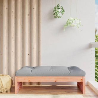 vidaXL Vidaxl - Taburete De Jard&iacute;n Madera Maciza De Abeto Douglas 120x80 Cm