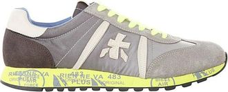 Premiata Premium Leren Sneakers - Heren - Sneakers - Grijs - 40 EU - Leer - Schoenen