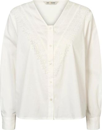Rue de Femme Blouses & Shirts - Dames - Overhemden - Wit - S - Overhemden