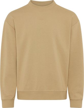 HUGO BOSS Sweatshirt HUGO Dapocrew, Herren, Gr. XXL, medium beige269, Sweatware, Obermaterial: 100% Baumwolle, unifarben, relaxed fit normal, Rundhals, B&uuml;ndchen