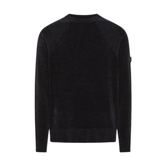 Peuterey Sironi 01 Gebreide trui met ronde hals - Heren - Truien - Blauw - Maat: XL