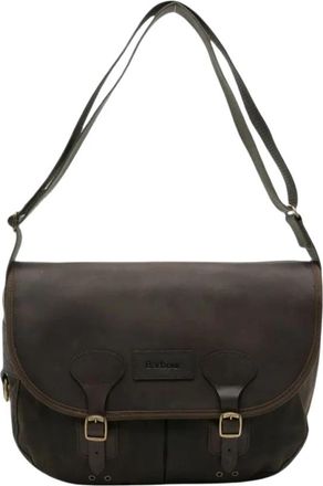 Barbour Tarras Messenger Bag - Heren - Schoudertassen - Bruin - ONE Size - Katoen - Tassen