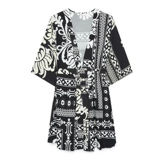 Fiorella Rubino Dames, Blouses & Shirts, Zwart, Maat: Xs/S Viscose