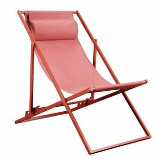 OEM Bigbuy-garden Paros Tumbona Terracota Confortable