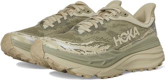 Hoka One One Stinson 7 Mens Shoes Oyster Mushroom/Wild Mushroom : 10.5 D - Medium, Textile