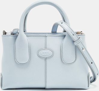 Tod's Tods Light Blue Leather Mini Di Bag